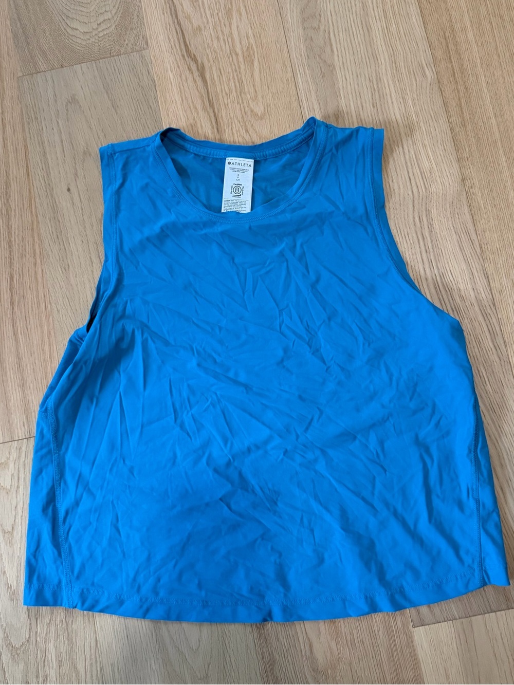 Athleta Blue/Green Muscle Tank
